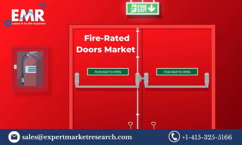 Global Fire-Rated Doors Market Size To Grow At A CAGR Of 6.30% In The Forecast Period Of 2023-2028